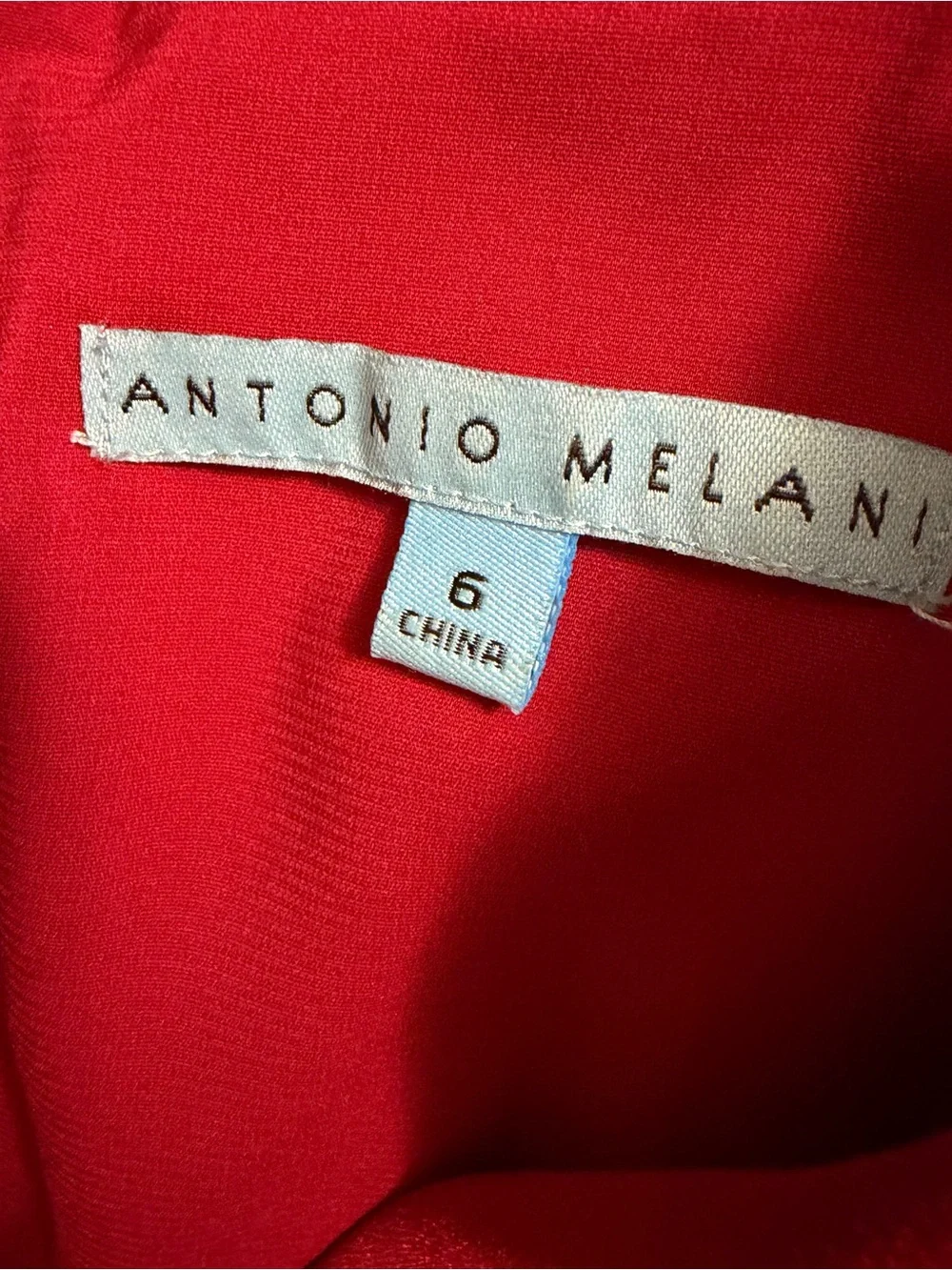 Red Sleeveless Maxi jumpsuit, New, I didn’t like it on me - Picture 8 of 9